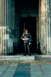 Attorney Todd Cole at Tomb of Unknown Soldier 1989