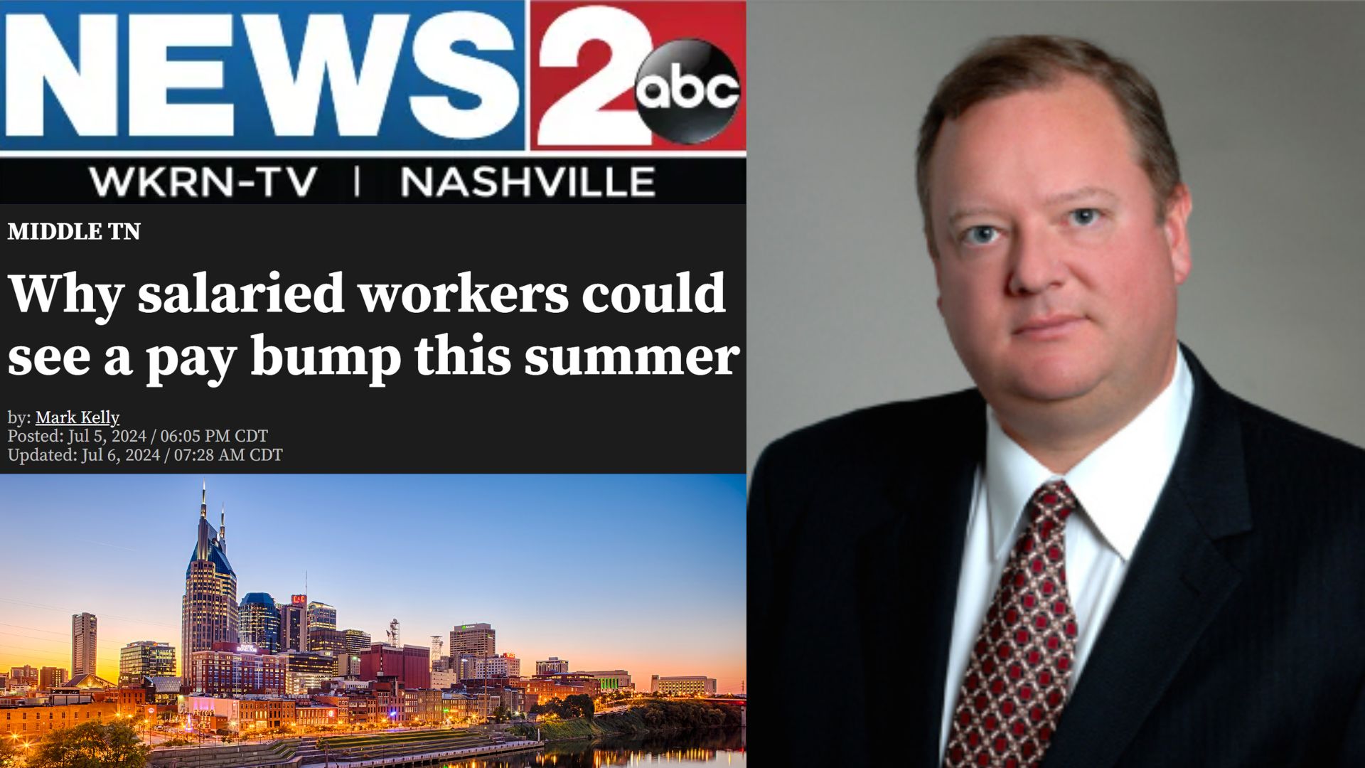 ICYMI: Todd Cole on WKRN News 2 discussing salaried workers to qualify for overtime pay
